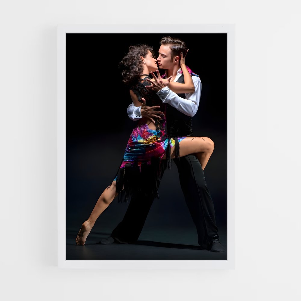 Poster Salsa Nocturne – affiche Danse (vue 3)